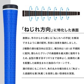 LADAR GRIP 6 Pack Standard M60 Backlined, Blue