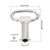 PATIKIL 13.5x6mm Socket Spanner Key, 3 Pack Electrical Cabinet Gas
