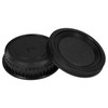 vhbw Lens Cap Set Compatible with Pentax K-30, K-5, K-50,