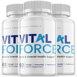 2 Capsules Vital Force Pills - Vital Force Supplement For Detox & Wellness ORIGINAL -3 Pack
