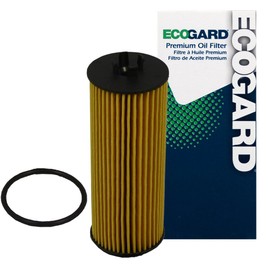 ECOGARD X6135 Premium Cartridge Engine Oil Filter for Conventional Oil Fits Chrysler Town & Country 3.6L 2011-2013, 200 3.6L 2011-2013, 300 3.6L 2011-2013 | Dodge Grand Caravan 3.6L 2011-2013