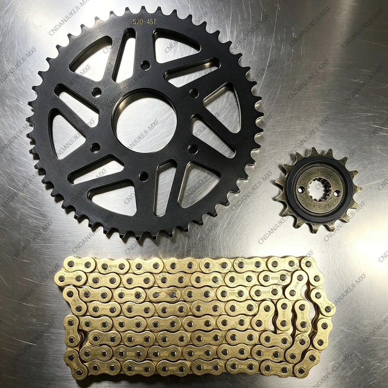 Kit Arrastre Sprocket Piñon Para Ktm Duke 390 Cadena O-ring