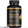 Nuboost 80 billones de probióticos 120 Caps con 10 cepas