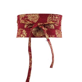 MAYSONG Women's Japanese Kimono Robe Obi Belt Waistband plus size