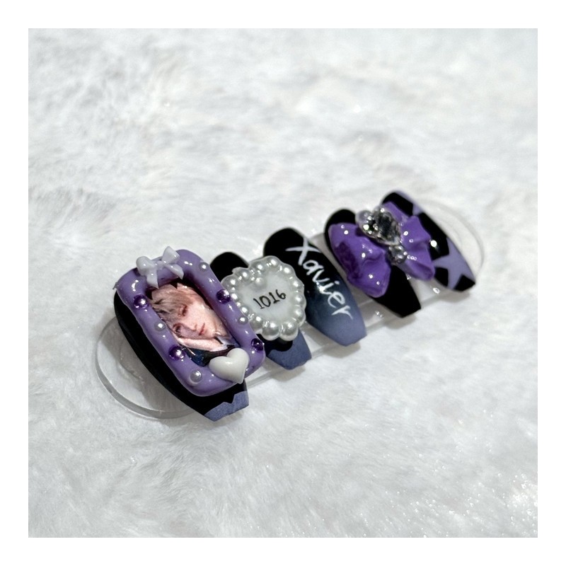 Favorite photo card✨Nail tips |Custom Nail - Coffin Egg /