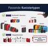 hünersdorff 819711 Outlet Pipe Premium Petrol Red