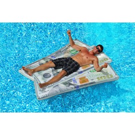 Swimline Ben Franklin Money Mat Pool Float Multicolor, 8"