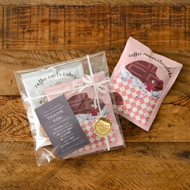 HEADS CLA-TO2 OPP Bag, Made in Japan, 5.9 x 9.1 x 1.1 inches (15 x 23 + 3 cm), Small, Clear, 50 Pieces, Ribbon Design, Taped Bag
