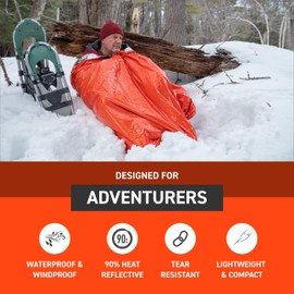 SOL Emergency Bivvy XL with Rescue Whistle