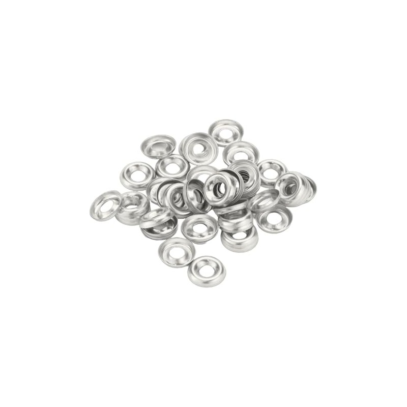 No.6 A2 Stainless Steel Screw Cup Washers - To fit