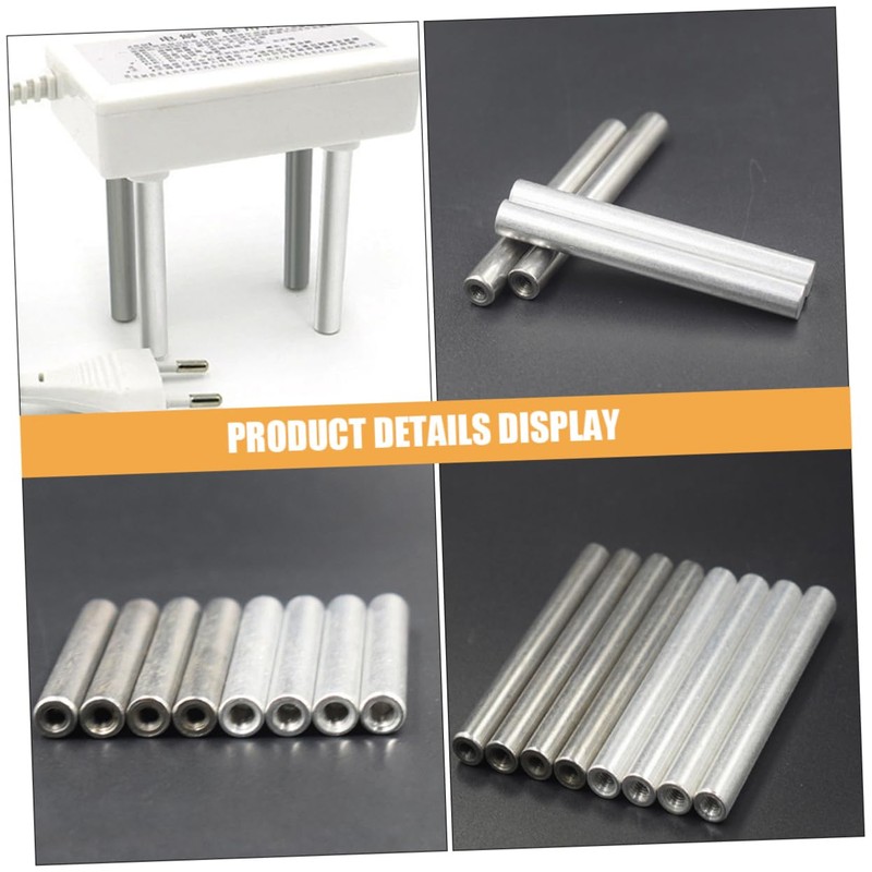 Zerodeko Electrolyzer Iron Aluminum Rods Kit 8 Pieces for Water