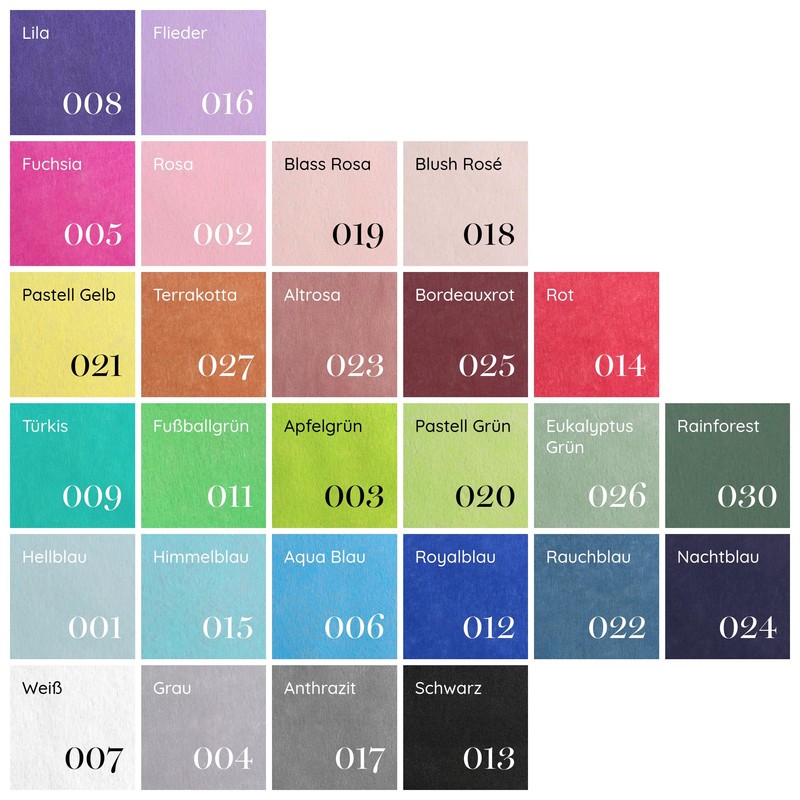 100%Mosel Fleece Table Runner, Purple (30 cm x 25 m),