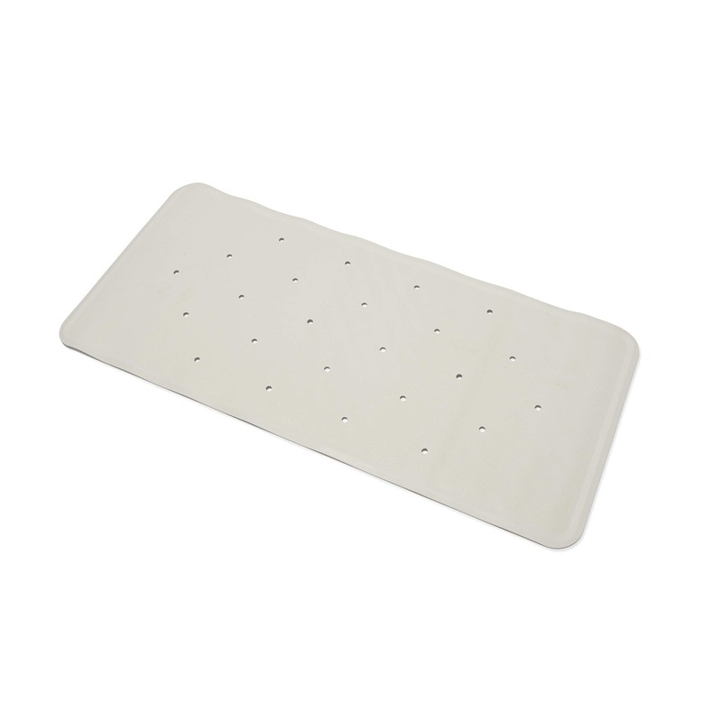 Croydex AG181422 Hygiene-n-Clean Anti-Mircobial Medium Natural Rubber Bath Mat, 34