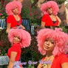 Curly Afro Wigs for Black Women Curly Wig with Bangs