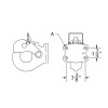 Wallace Forge R-20 Ton Rigid Mount Pintle Hook - MADE