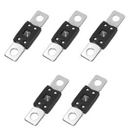 Ruimou 250A 58V High Current Car Fuse, Bolt-on Fuse, Replacement Fuses for Auto, Boat, Truck, RV Accessories (5 Pcs)