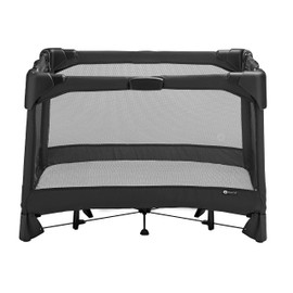 4moms Breeze Playard Sheets, for Baby Bassinets and Furniture, Machine Washable, Soft, Plush, Waterproof Fabric, Grey Beads