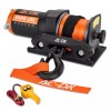 AC-DK Electric Winch 2000LBS 12V 50FT Synthetic Rope ATV UTV