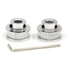 ReliaBot 2PCs Aluminum 2GT Timing Pulley 36 Teeth Bore 8mm