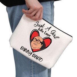 Generic PYOUL Movie Inspired Gift Who Loves Danny D Makeup Bag Danny D Lover Cosmetic Bag Danny D Gift Movie Merch (Loves Danny D Bag)