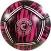 American Challenge Kura Soccer Ball (3, Black/Raspberry)