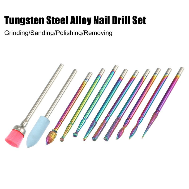 VOCOSTE Nail Drill Bit Set Drill Bit Set for Gel