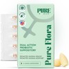 PURE WOMAN Pure Flora Vaginal Probiotic Suppository - 4 Strain