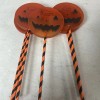Trick r Treat Sam UnBitten Lollipop Prop Pumpkin Sucker Signed