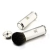 Jag Shaving Brush Badger Hair Travel Shaving Brush in Nickel