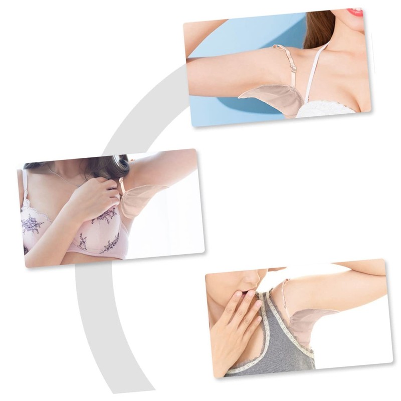 Healeved 2sets Sweat Patch Reusable Armpit Blocker Dress Shield Pads