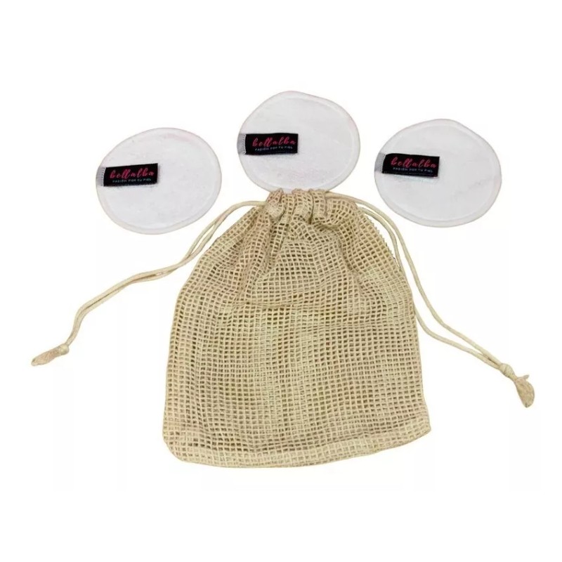 Importacion Pads Desmaquillantes De Bambú Reutilizables Oferta 2 X 1