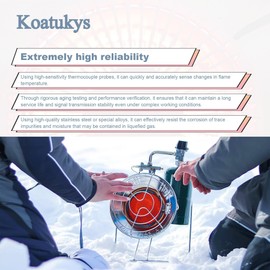 Koatukys F237349 Propane Tank Top Heater Thermocouple for 2304885, Compatible with Mr. Heater MH15T MH30T MH45T, COSTWAY, Dura Heat, ProCom, Remington and More (3/Pack)