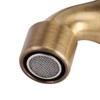 Antique Style Brass Washing Machine Faucet Wall Mount Laundry Cold