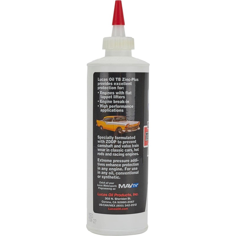 Lucas Oil 10063 Engine Break-In Oil Additive - 16oz.