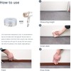 TAROSE Weather Stripping, Silicone Weather Stripping Door Seal Door Weather