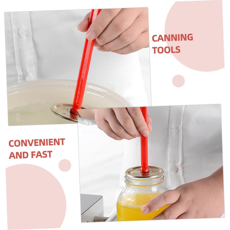 Ciieeo 4sets Home Essential Canning Tools Jar Lid Lifter Complete