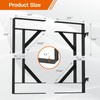Anti-Sag Gate Kit, Heavy Duty Gate Corner Brace Bracket with