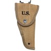 .45 ACP 1911 (Colt) Semi-Auto Pistol Canvas Holster-KHAKI