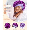 Mulberry Silk Bonnet Sleeping Women Curly Hair Bonnets Tie Band