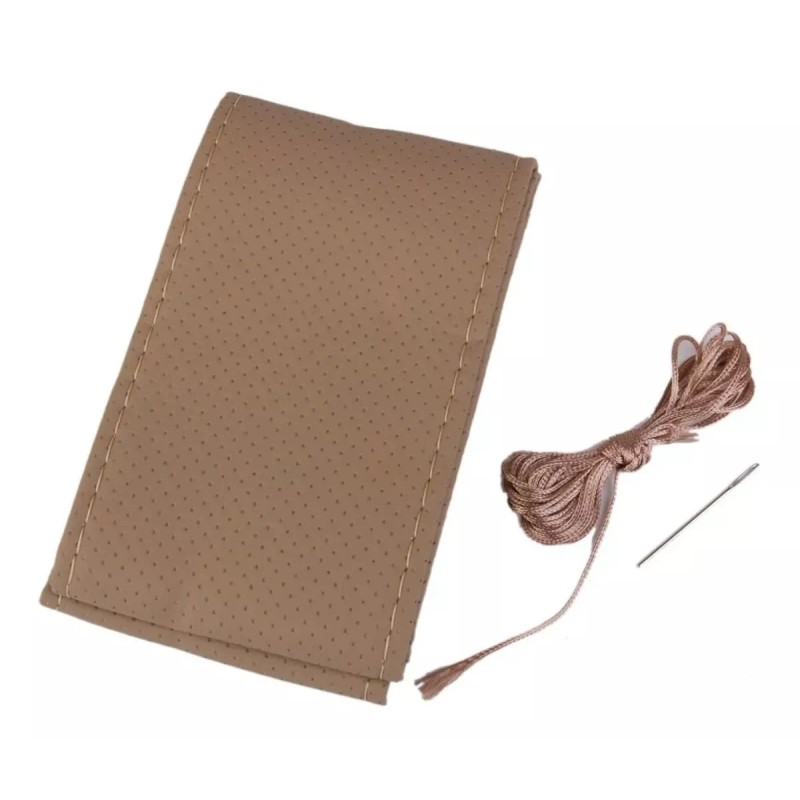 Veraly Cubre Volante Funda Tipo Piel Para Volante Microfibra Negro