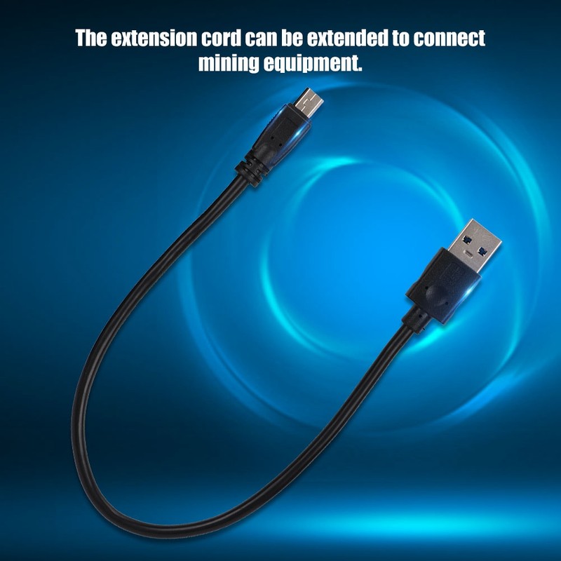PCI-E 1X Extension Cable Cord Riser Card Power USB Extender