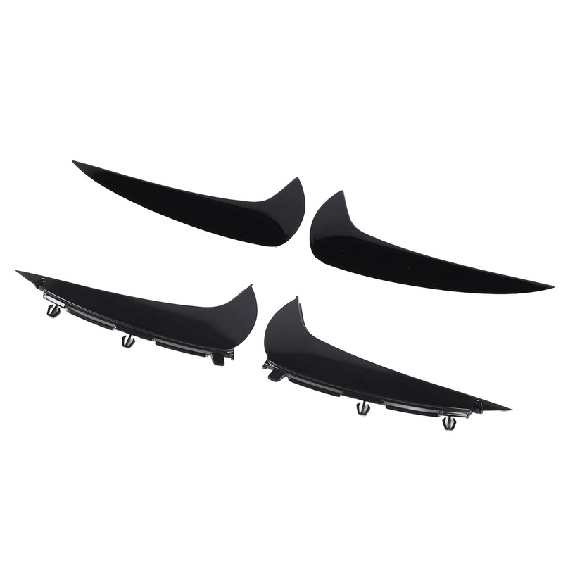 1 Pair Rear Bumper Spoiler Air Vent Cover Left Right