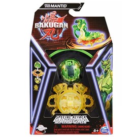 Bakugan, Special Attack Mantid, Spinning Collectible, Customizable Action Figure and Trading Cards, Kids Toys for Boys and Girls 6 and up