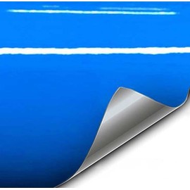VViViD VViViD+ Premium Vinyl Wrap Film (9ft x 5ft, Gloss Smurf Blue)