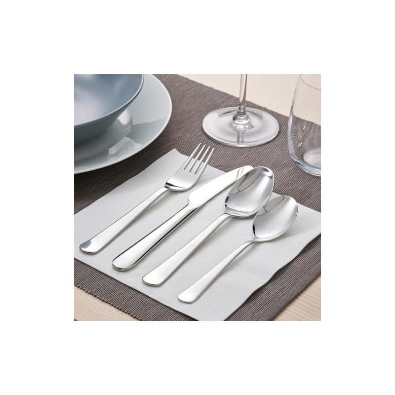 6 x DRAGON Dessert spoon, stainless steel