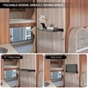 RV Fold-Down Shelf - Wall-Mounted Folding RV Shelves - Compact