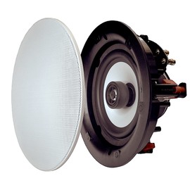Soundavo SD-6S-ALU High Definition in-Ceiling 6.5" Aluminum Cone Speaker (Pair)