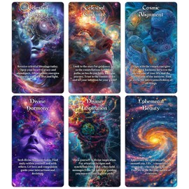 ZZBUY Yin and Yang Oracle Cards, 68 Karma Connection Oracle Deck for Beginner with Meanings on Them, Evaluate Emotions, Relationships, Career, Health, Life(Yellow)