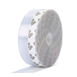 Meicyan Gap Tape, Draft Prevention, Gap Blinding, Door Bottom Seal Tape, Improves Air Conditioning Efficiency, Prevents Insects, Pollen and Dust Intrusion, Cool in Summer, Warm in Winter, Compatible with Automatic Doors, Windows, Offices, Rooms, 1.0 x 24