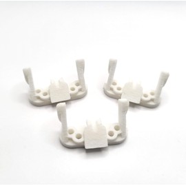 (3) Replacement Wahl Trimmer Lithium Ion White Backing Plastic Bracket T blade